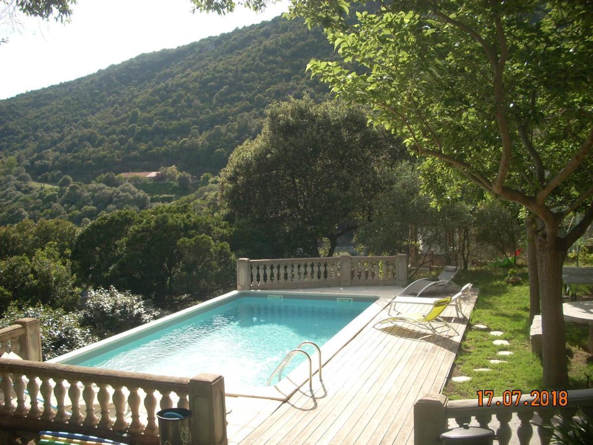 Chambre Independante Climatisee, Cuisine D'Ete, Piscine Sartène Kültér fotó