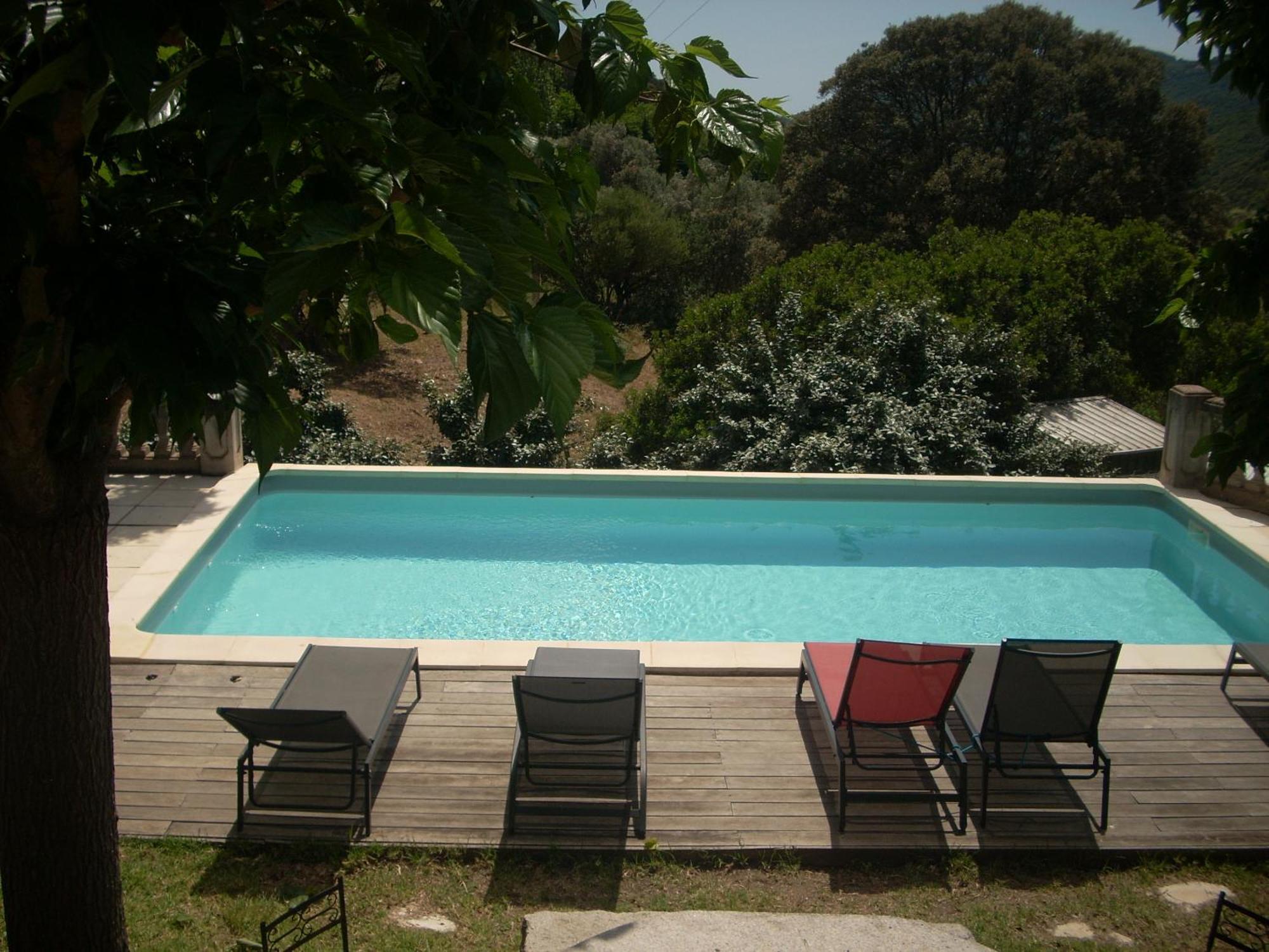 Chambre Independante Climatisee, Cuisine D'Ete, Piscine Sartène Kültér fotó